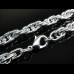 925 Silver Classic Twist Chain Necklace - SN15
